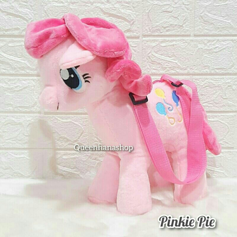 Tas Selempang Little Pony  Tas Little Pony Full Body  Sling Bag Pony Tas Boneka Karakter