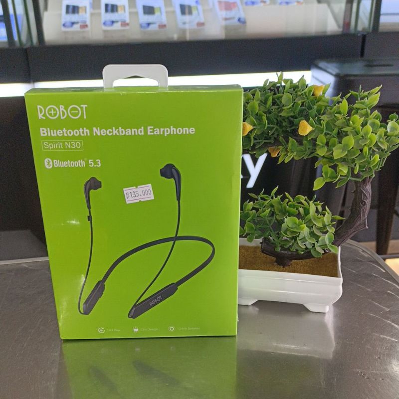 ROBOT Bluetooth Neckband Earphone