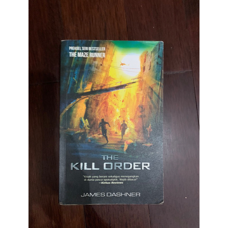 bahasa indonesia buku novel the kill order the maze runner series james dashner