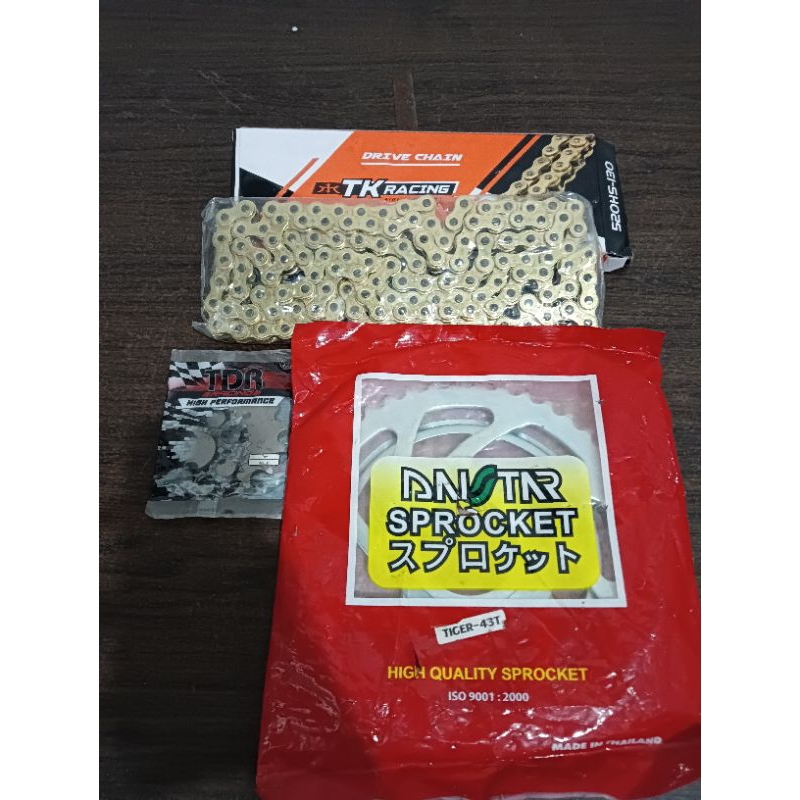GEAR SET HONDA TIGER OLD/TIGER 2000/TIGER REVO 520 13-43130L