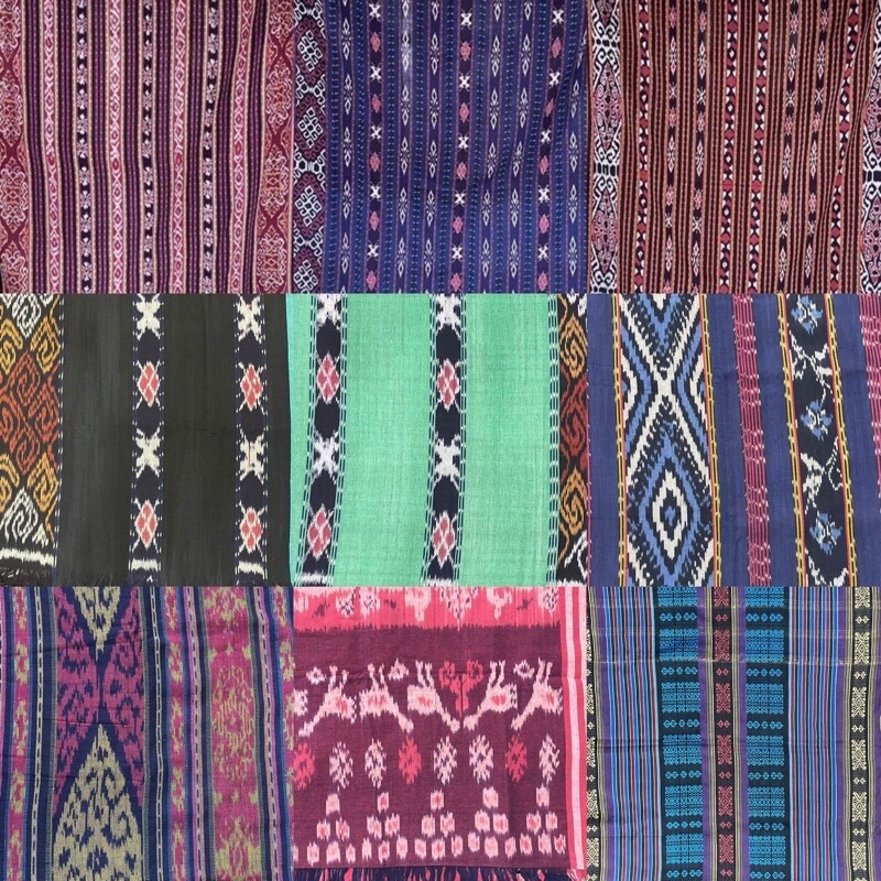 Kain Songket Khas Labuan Bajo NTT - Hand made - Kain Tradisional