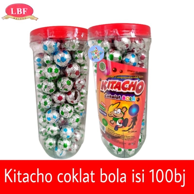 Ikhsan Ferdinan Kitacho Toples Coklat Bola / Mata Isi 100Pc