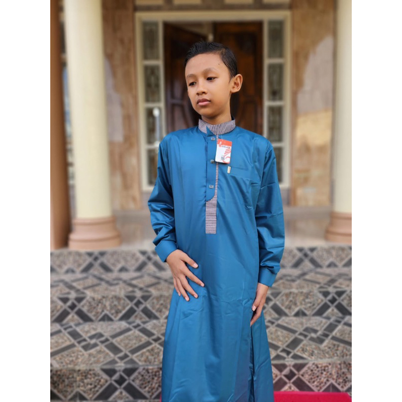 dibaaj gamis remaja semi satin