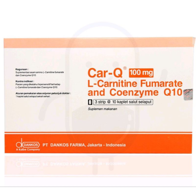 Car Q BOX isi 30 Kesehatan Jantung, Otak Coenzyme Q Ten