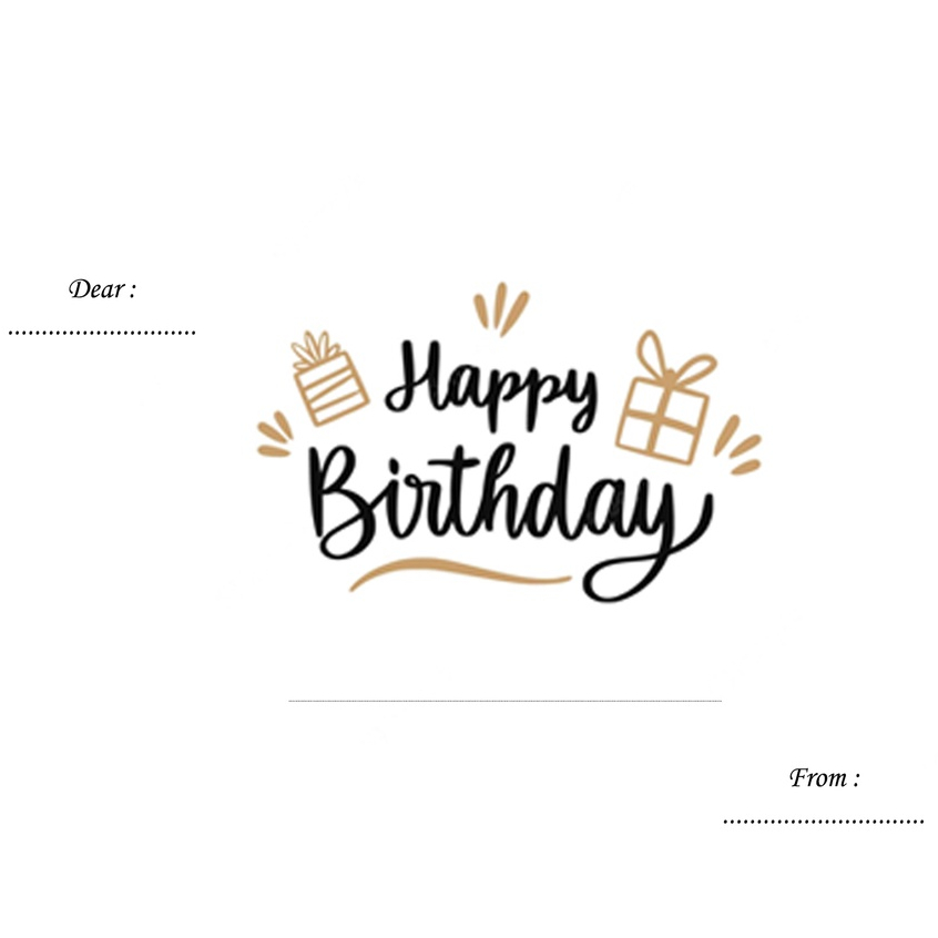 Saes Kartu Ucapan Selamat Ulang Tahun Happy birthday Card Congratulation Card Special Gift Card