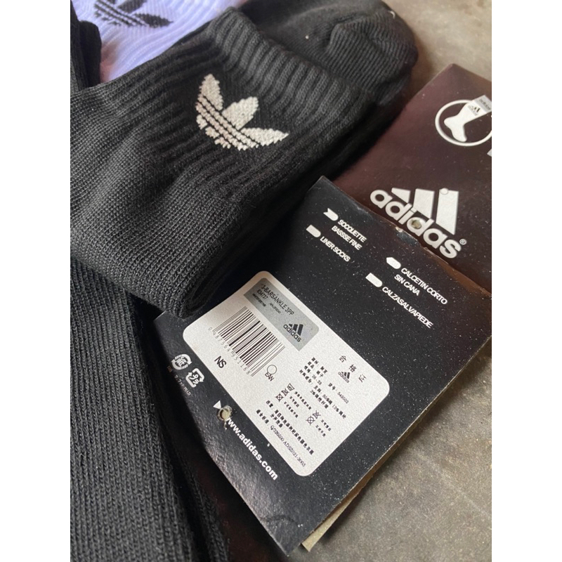 Kaos Kaki Olahraga Adidas Socks Atas Mata Kaki Pria Wanita