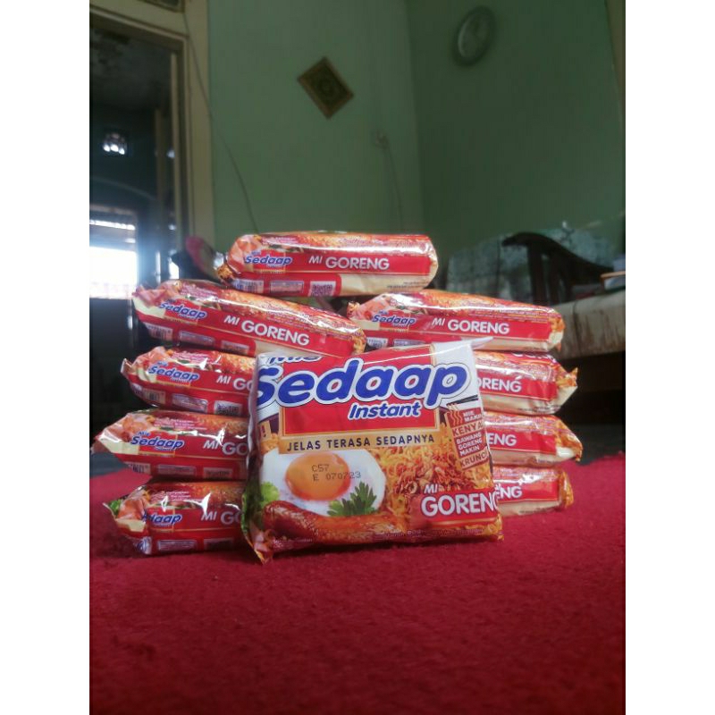 

mie sedaap goreng paket isi 5
