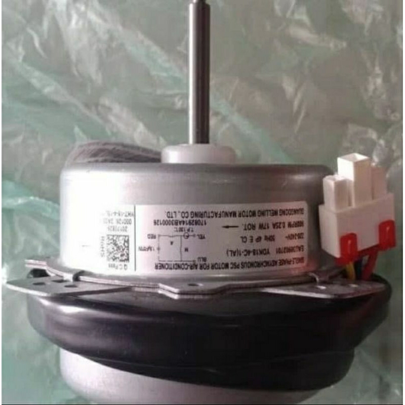 DINAMO OUTDOR MOTOR FAN OUTDOOR AC LG SOKET 3 PUTARAN KANAN