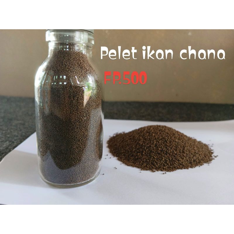PELET IKAN CHANA PELET PF500 KEMASAN 100 ML