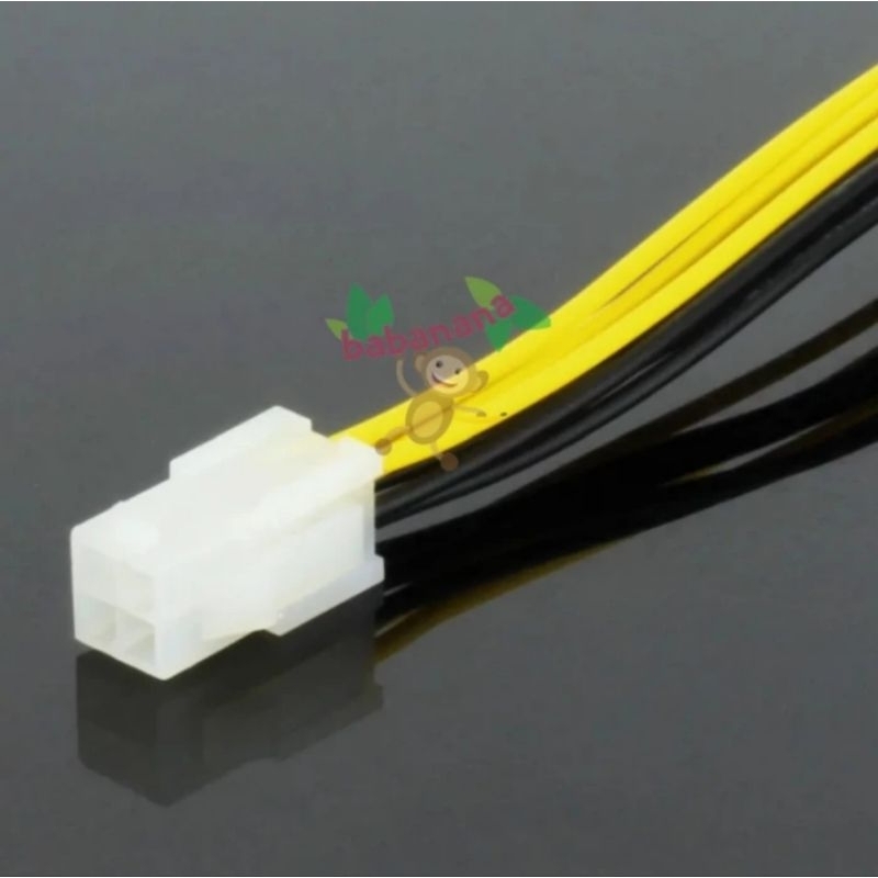 Kabel Adapter 4 pin to 8 pin pada PSU ATX untuk CPU Power High Quality