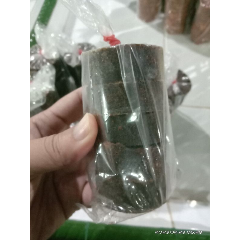 

GULA KABUNG unyil HITAM PULAU BANGKA KWALITAS Biasa (±150gram)