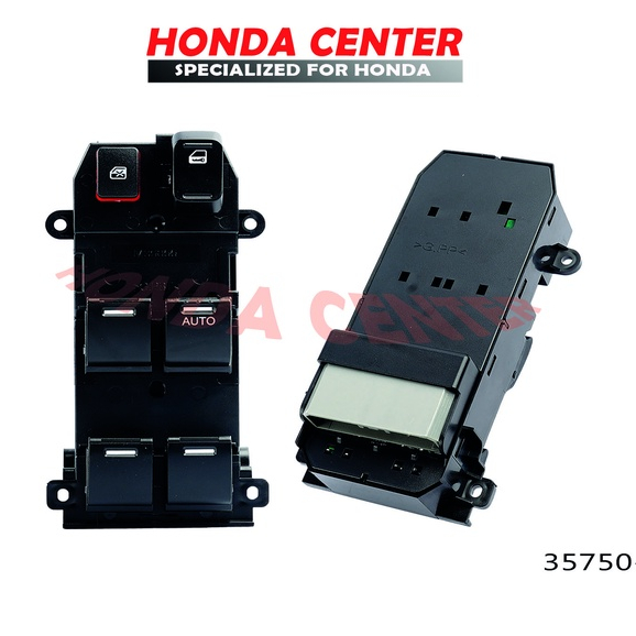 saklar switch tombol induk power window honda mobilio brio brv 2014 2015 2016 2017 2018 2019 2020 2021