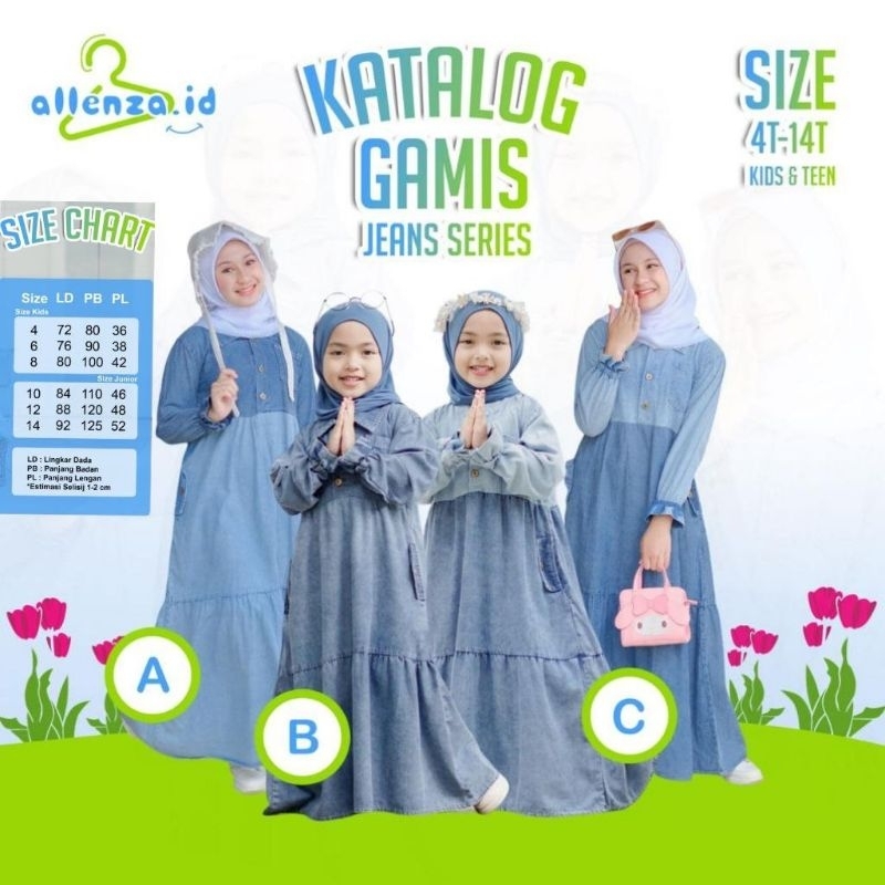 Gamis Jeans Allenza