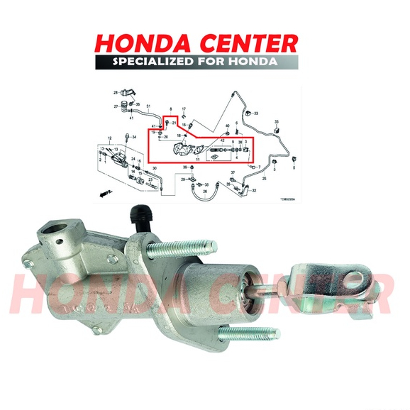 master sentral central kopling atas clutch master CM assy  accord  2003 2004 2005 2006 2007 accord  2008 2009 civic fd 2006 2007 2008 2009 2010 2011