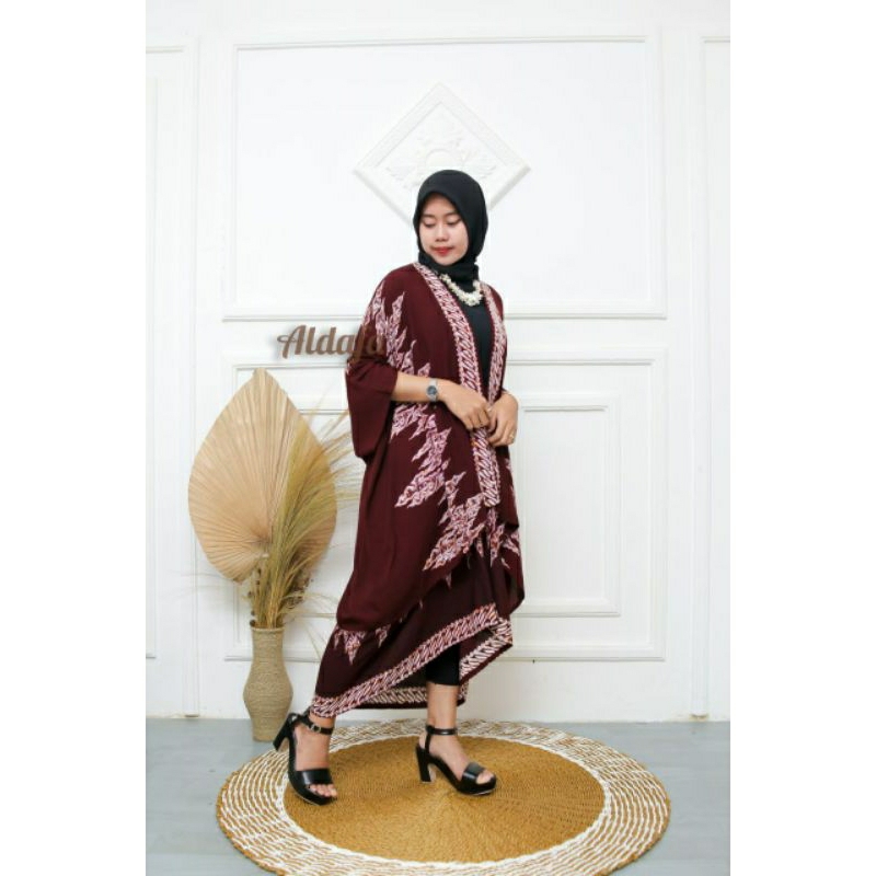 outfit KOndangan batik full sett dengan rok lilit