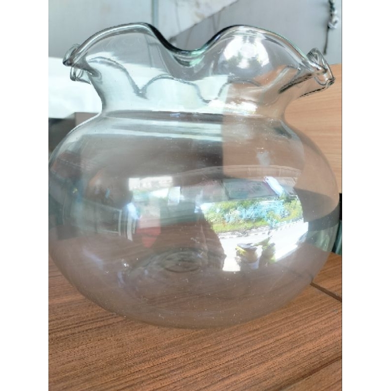 Akuarium toples,Toples kaca bulat,akuarium bulat