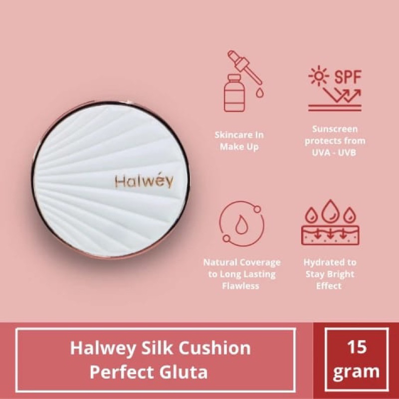 Halwey Silk Cushion Perfect Gluta Halwey