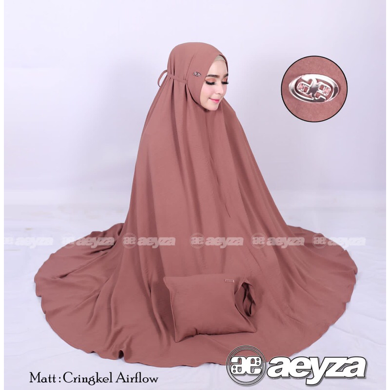 MUKENA CRINGKLE JUMBO AEYZA