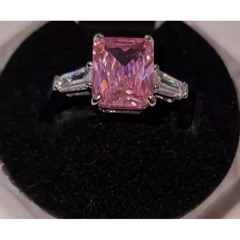 pink topaz square