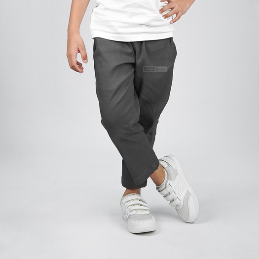 (XL-XXL) Sirwal Ankle Pants Kids Bunayya Sunnah Clothing Celana Anak Stretch Lentur Tebal Chino Anak