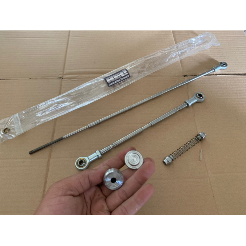 Stik rem set standhub belakang stainles HELIBARS pnp cb gl mp tiger arm kaze