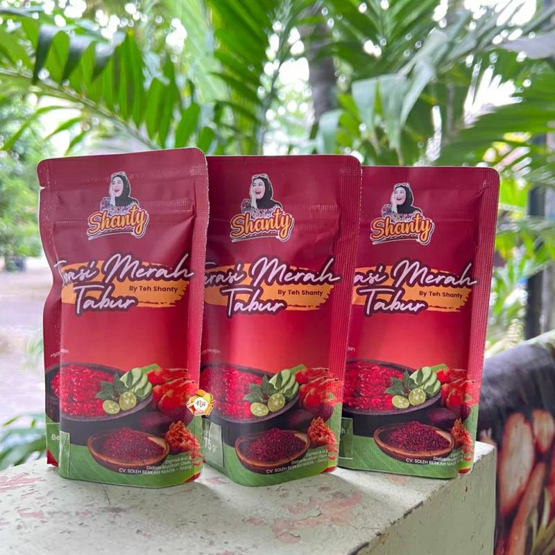 

Terasi Merah Tabur by Teh Shanty 75gr Terasi bubuk Trasi Bumbu Masak