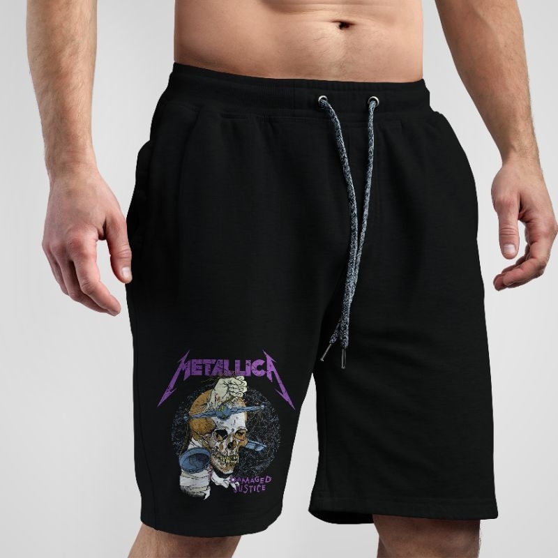 CELANA BOXER BAND METALLIC PURPLE QUALITY PREMIUM