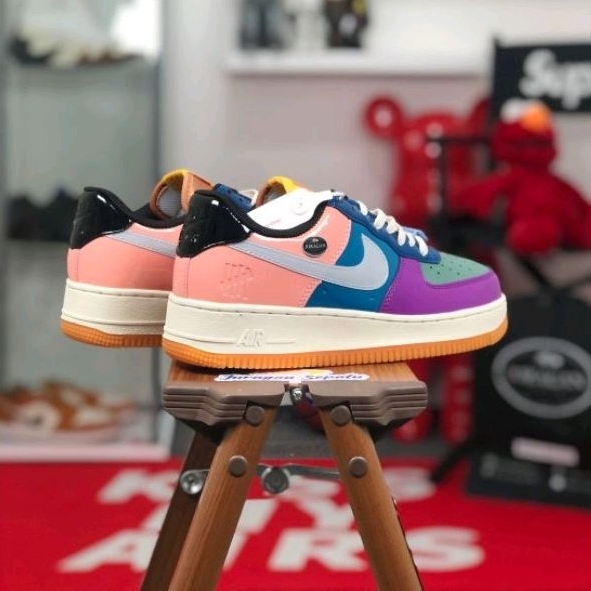 Nike Air Force 1 Low x Undefeated &quot;Multi Patent&quot; Wild Berry