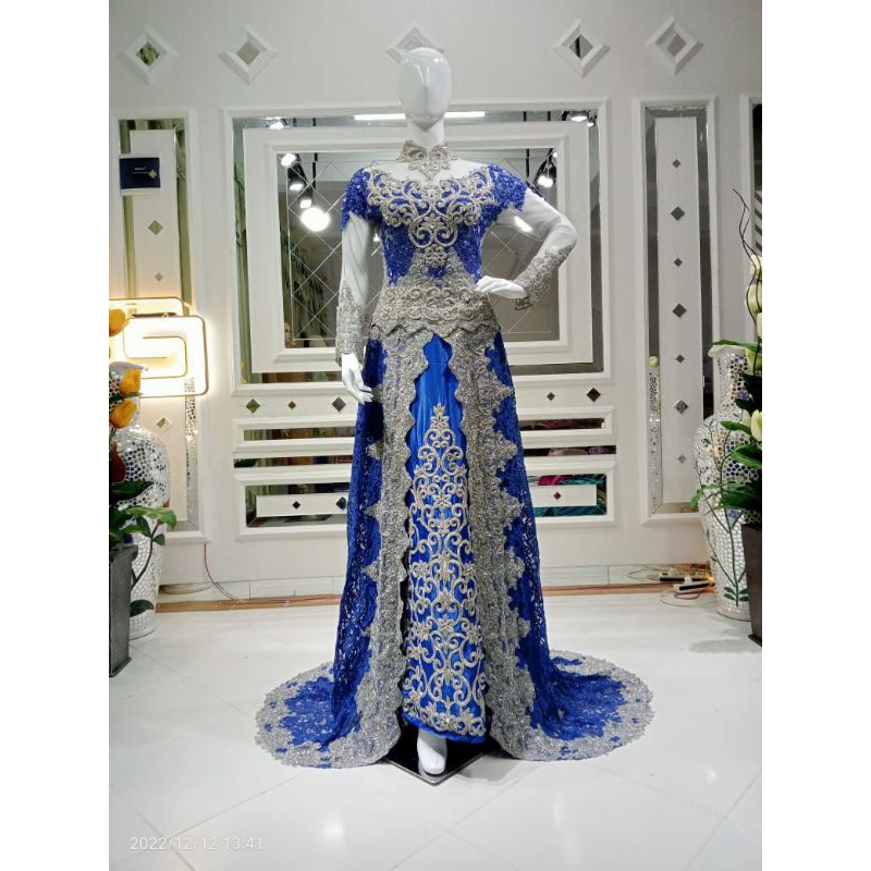 kebaya pengantin modern model blah full Payet)