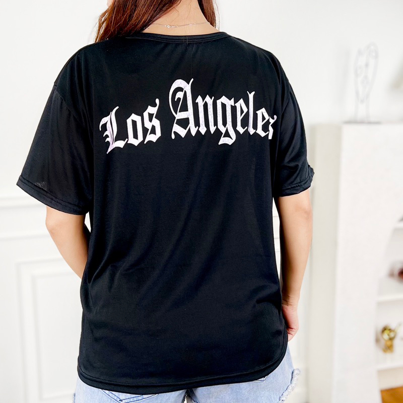 AFI - MC - Kaos Oversize Wanita Los Angeles (LD 106, P 65)