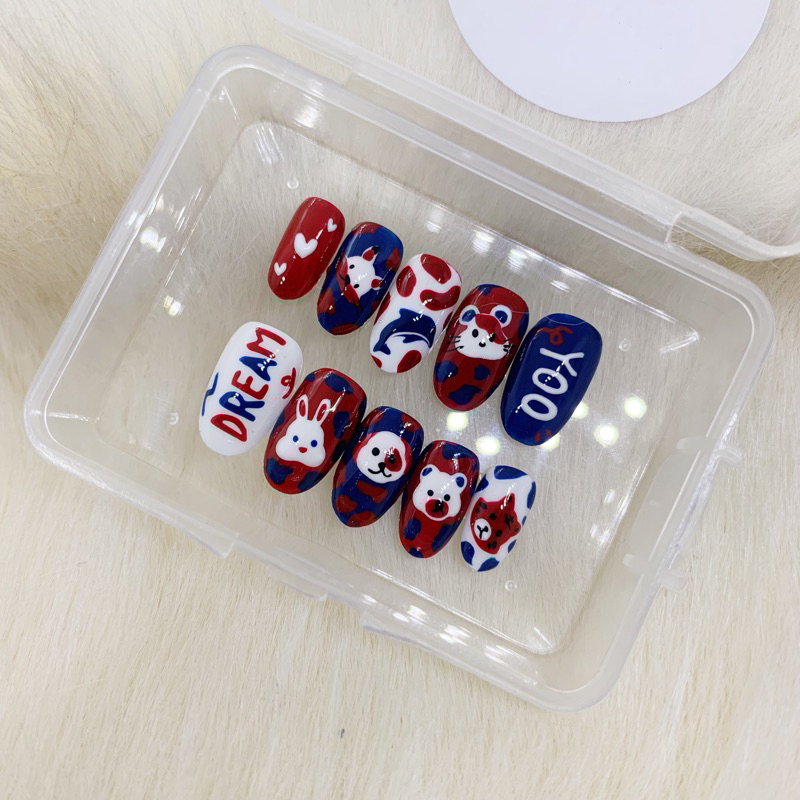NCT NCT Dream custom press on nails kuku palsu fake nails nailart gel