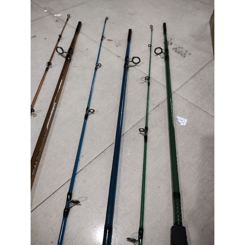 joran pancing top transparent bening 240 cm fiber solid