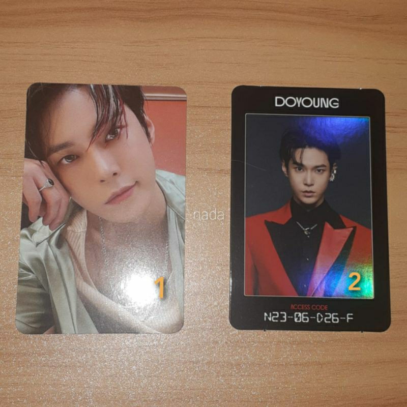 NCT Doyoung photocard pc sticker seoul city ver access card resonance arrival officiall NCT 127 2020