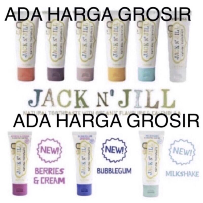 Jual Jack N' Jill TOOTHPASTE JACKNJILL Pasta GIGI EXP 2025 BABY BAYI