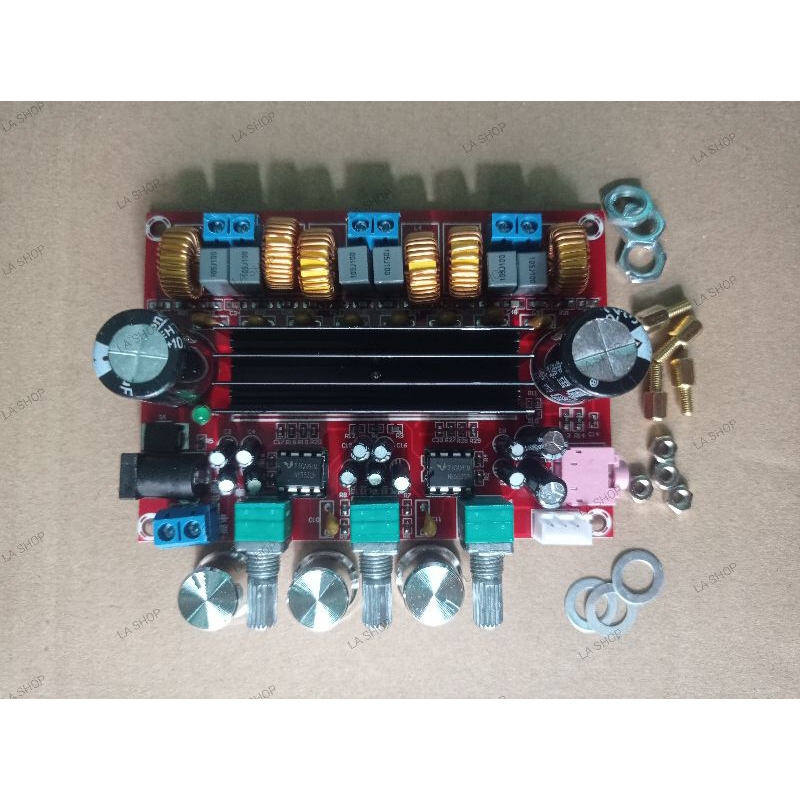 TPA3116D2 2.1 POWER AMPLIFIER CLASS D 2X50W 1X100W KIT SUBWOOFER DC 12-24V