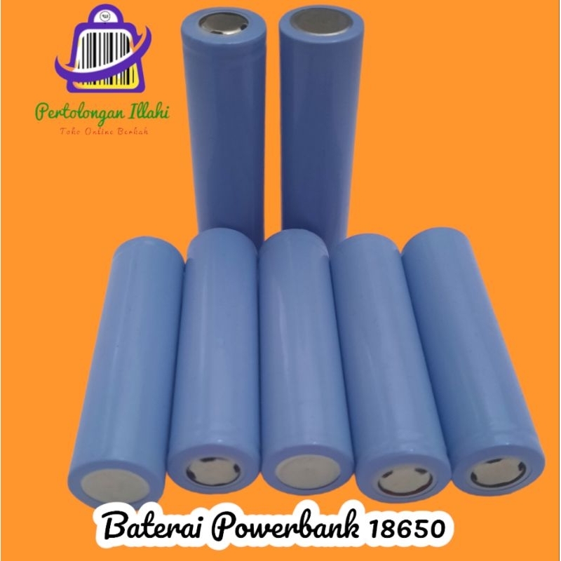baterai 18650 untuk kipas usb powerbank dan peralatan listrik lainya bisa dicharger ulang