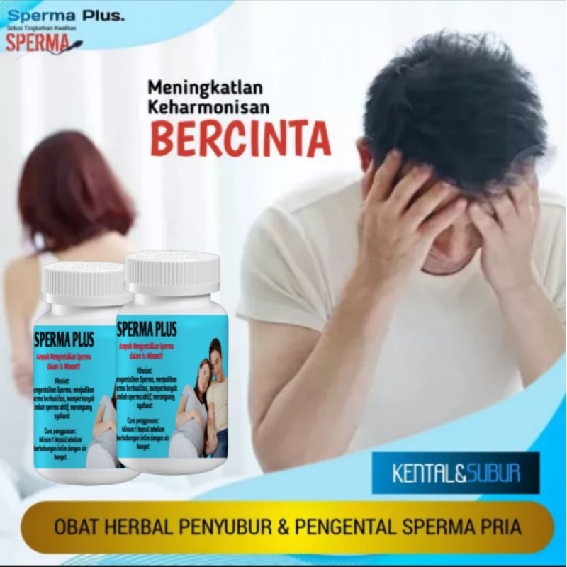 Terrbukti Ampuh!!! Kapsul kesuburan pria Suplemen menyuburkan kualitas sperma pria pengental sperma 