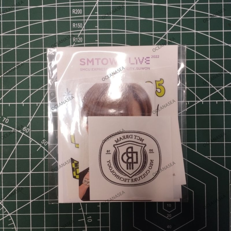 SMCU AR TATTOO STICKER SET NCT DREAM JISUNG SEALED SMTOWN LIVE 2022