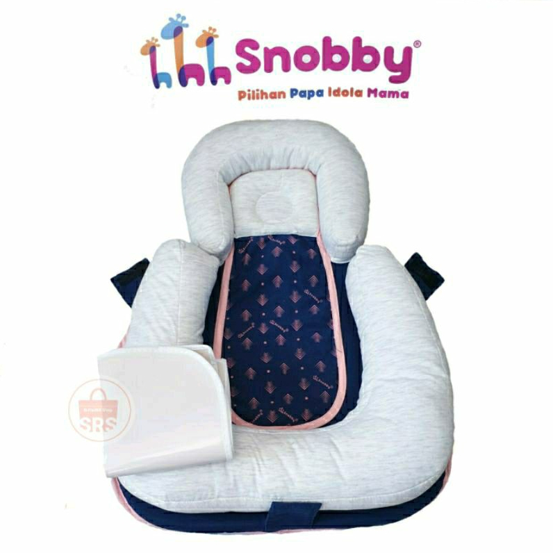 Snobby Set Kasur Bayi Newborn Seri Arrow | Set Matras Bayi Baru Lahir | Tempat tidur bayi Newborn SNI