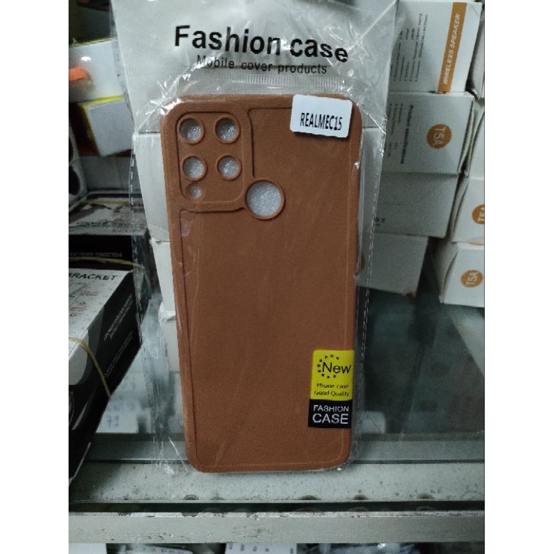 Softcase Realme C15 Silikon Casing Selicon Case Macaron Pelindung Pro Camera