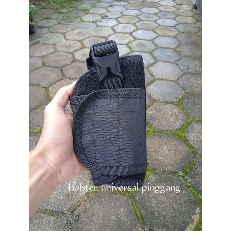 holster universal pinggang / holster pinggang tctical / holster senjata pistol pinggang tactical