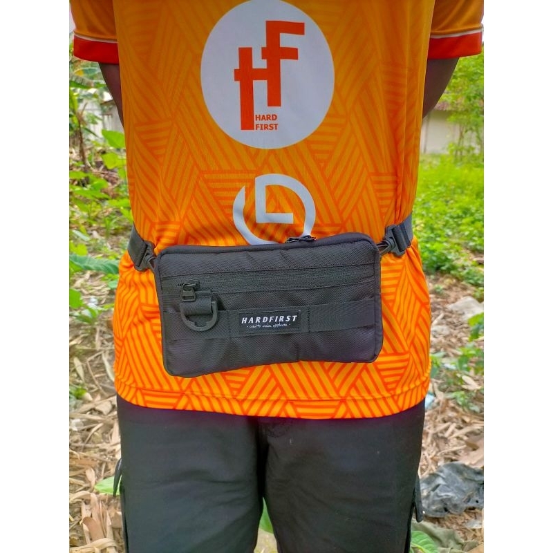 Hardfirst Clucth Bag - Tas Pinggang - Pouch Bag - Hand Bag - Real Pict
