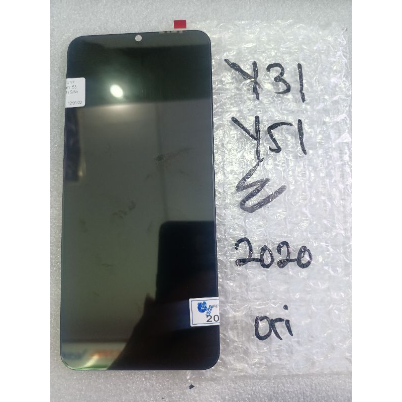 Lcd vivo y31 Lcd vivo y51 2020 Touchscreen vivo y51 y31 2020 Layar hp vivo y31 y51 ori