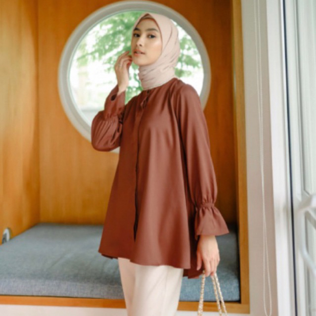 MOZZA BLOUSE BY LIGHTSCLO KAIA TUNIK  by WEARING KLAMBY ORIGINAL