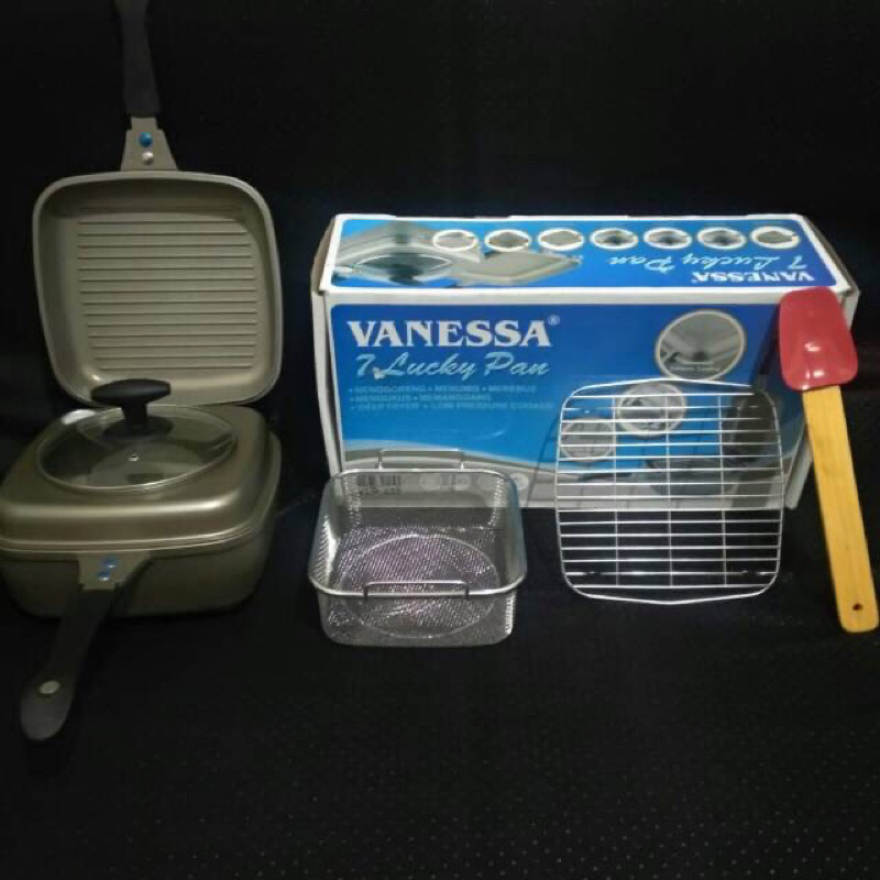 Tempat goreng tanpa minyak Vanessa Lucky Pan