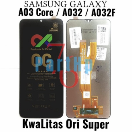 Lcd Touchscreen Fullset Kwalitas Ori Super Samsung Galaxy A03 Core - A032 - A032F - Hitam