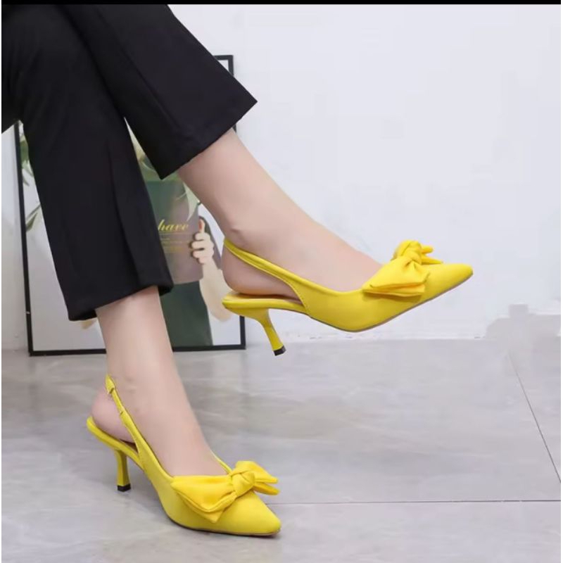 (( MM05)Hills/high heels pita wanita LALA