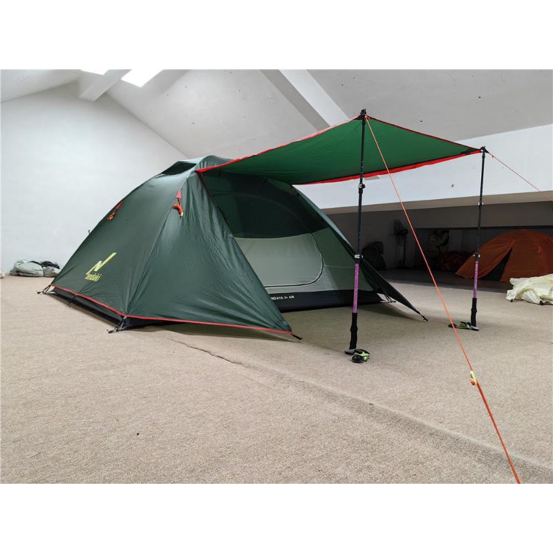 TENDAKI •Java 4 Light  •Arundaya 4+ Air - Tenda Camping Kapasitas 4 Orang - Double Layer PU4000mm