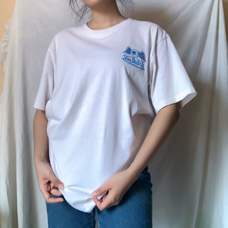 VON DUTCH T-SHIRT OVERSIZE SECOND ORIGINAL KAOS PRELOVED
