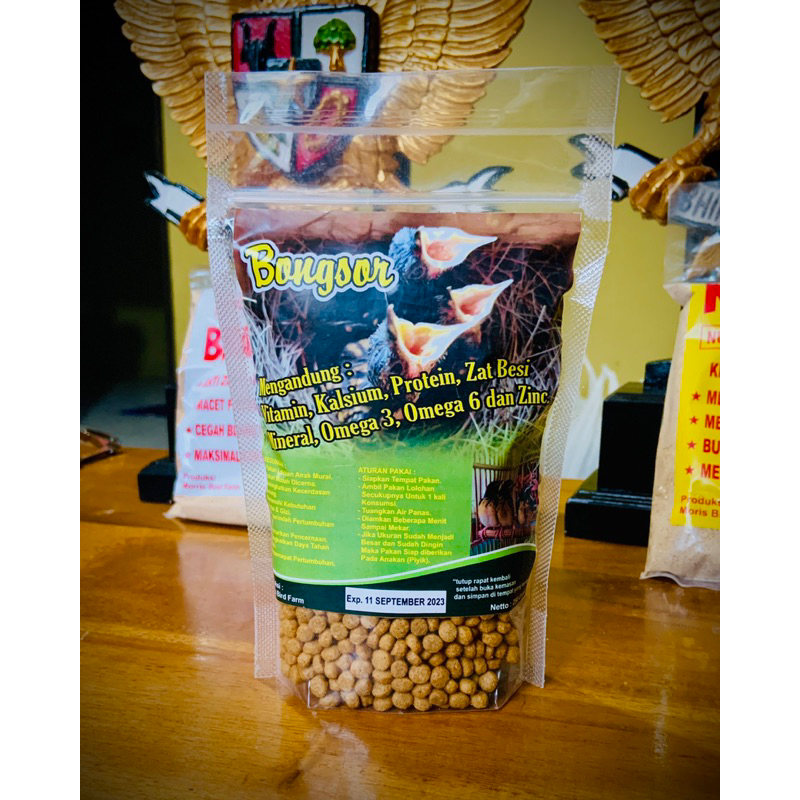 BONGSOR Pakan Loloh Murai Batu, Kacer, Cucak Ijo